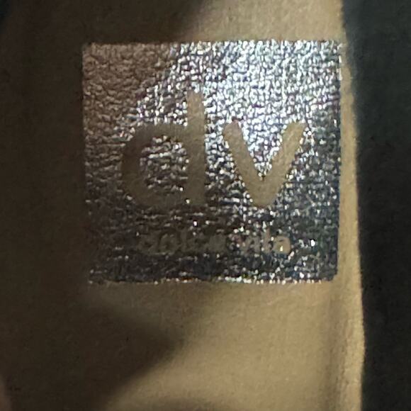 DV by Dolce Vita Women's Black Faux Leather Rupart Wedge Boot Side Zip Size 6 - Picture 7 of 7